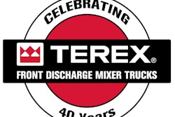 Terex Mixers 40th Anniv Logo