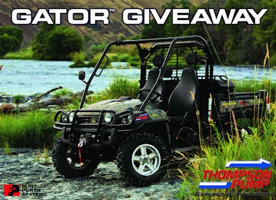 Thompson Pump Gator Giveaway