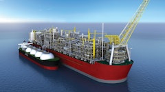 Shell is building the world's first floating liquefied natural gas facility (FLNG), which will extract and refine LNG as it moves across the ocean to deliver the final product to customers. Read more about it at www.oemoffhighway.com/10779958