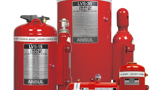 Ansul Single Agent Liquid Vehicle Fire Supression System