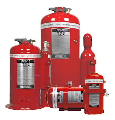 Ansul Single Agent Liquid Vehicle Fire Supression System