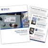 The cover of the Brady Corp. label materials brochure.