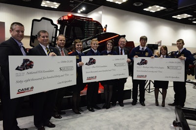 Case Ih Red Power Skid Steer Generates More Than 75000 Ffa