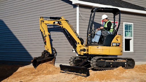 Caterpillar S New Cat E Series Mini Hydraulic Excavators Meet Tier 4 Interim Emissions Regulations Oem Off Highway Caterpillar S New Cat E Series Mini Hydraulic Excavators Meet Tier 4 Interim Emissions Regulations Oem Off Highway