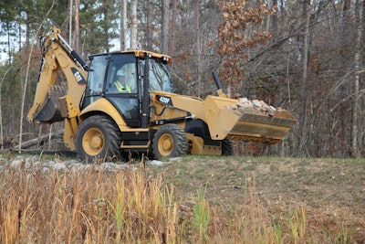 Caterpillar 420 F Backhoe Loader