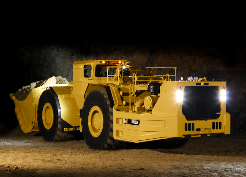 Caterpillar's New R3000H Underground Mining Loader Provides 