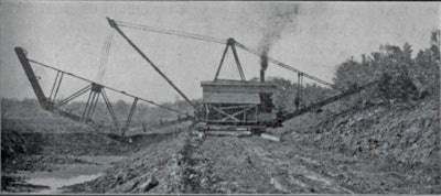 Figure 1: F. C. Austin Drainage Excavator Company Templet Levee Builder