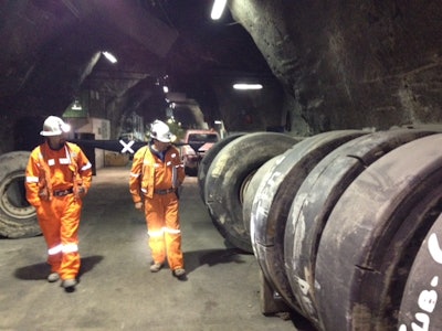 Pathway Polymers Tyr Fil Supplyto Underground Copper Mine