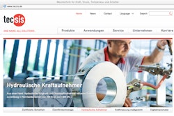 Tecsis New Website Screenshot