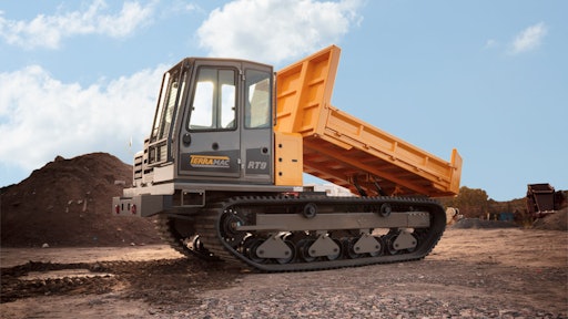 Terramac Rt9 Rubber Track Crawler Carrier Dump Bed Custom