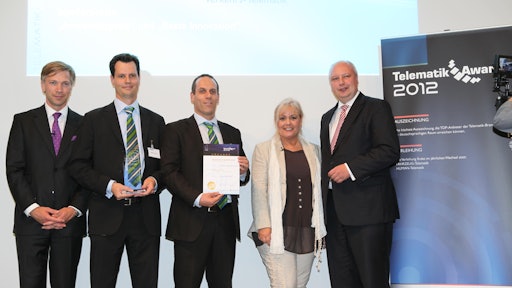 Wabco Telematics Award Press Photo