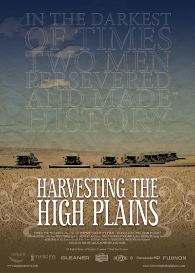 Agco Poster Harvesting The High Plains