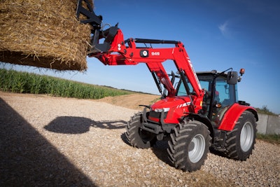 Agco Massey Ferguson5600 Mid Range Tractor Loader