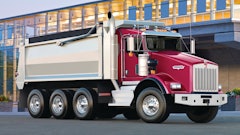 When developing a vehicle like the T800 Dump Truck (pictured here), Kenworth works closely with its engine, aftertreatment and other component suppliers to ensure the on-board diagnostics system is properly integrated into the vehicle.