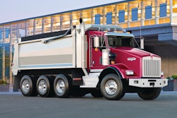 When developing a vehicle like the T800 Dump Truck (pictured here), Kenworth works closely with its engine, aftertreatment and other component suppliers to ensure the on-board diagnostics system is properly integrated into the vehicle.