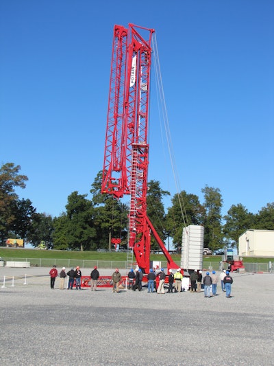 Manitowoc Potain Igo T Self Erecting Crane Event1