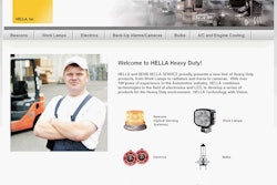 Hella New Heavy Duty Lighting Website Homepage