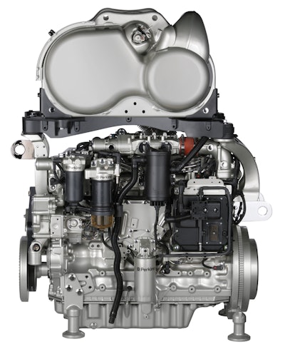 The Perkins 1206F-E70TA engine.