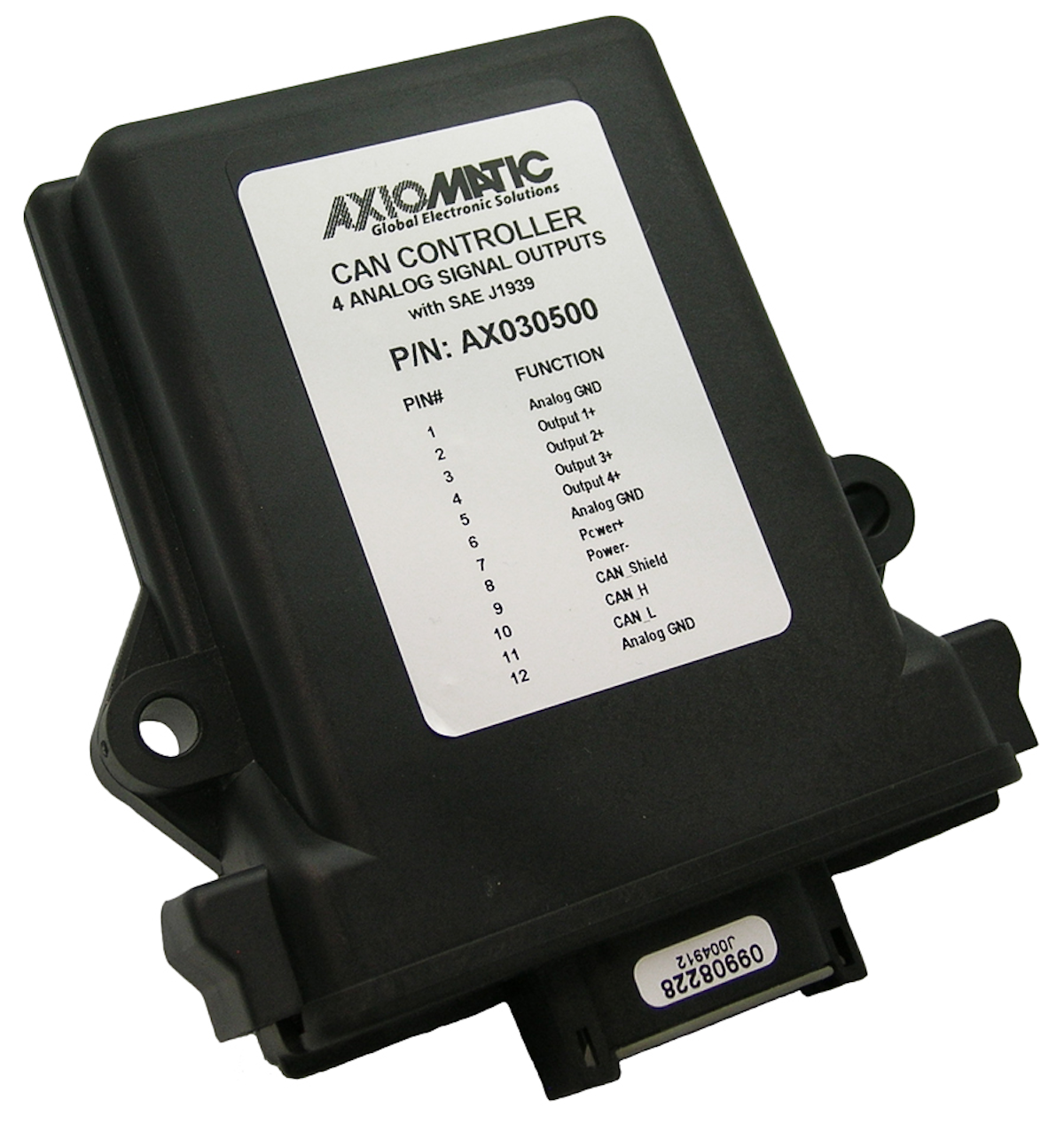 Axiomatic Adds High Speed CAN Networking to CANbus Valve Driver and I/O