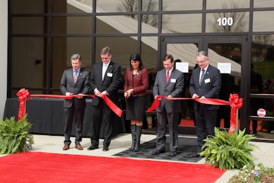 South Carolina Governor Nikki Haley (center) joined Bosch executives for a ribbon cutting ceremony at the new 260,000 sq. ft. production facility.