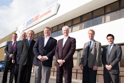 Pictured (l-r): Andreas Roellgen (Timken), Richard Cobb (Michelmores), Michael Boyd (Finance Director, Interlube), Michael J. Connors (Vice President of Distribution, Timken), Mike Cusack (Managing Director, Interlube), Ian Curtis (Market Manager, Timken).
