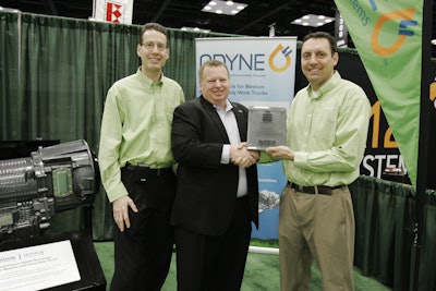 Odyne Green Awardat Work Truck Show2013