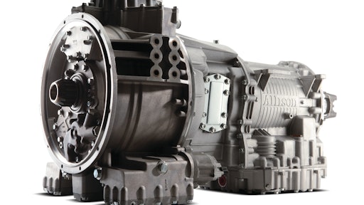 The new H 3000 Series transmission features a regenerative braking recovery system that allows the transmission to capture and store energy from braking events for use at another point in time.