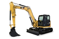 Caterpillar 308 E2 Compact Radius Hydraulic Excavator2