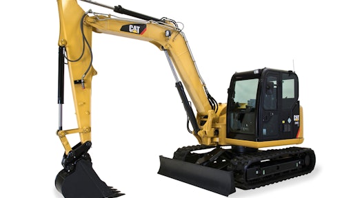 Caterpillar 308 E2 Compact Radius Hydraulic Excavator2