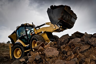 Caterpillar 444 F Backhoe Loader
