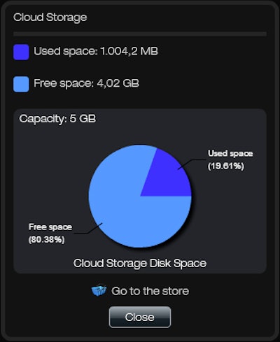 Cloud Storage Magnet