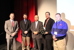Pictured (L to R) Chuck Hardigree, Jason Elrod, Henry Kubota, Larry Szeliga and Lee Chestnut.