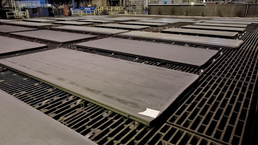 Direct quenched Raex wear-resistant steel is made in a range of thicknesses from 2 mm to 80 mm.