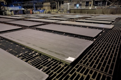 Direct quenched Raex wear-resistant steel is made in a range of thicknesses from 2 mm to 80 mm.