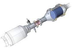 Designed to be an alternative to urea-based SCR systems, the Hydrocarbon Lean NOx Catalyst (HC-LNC) uses either diesel fuel or ethanol as the dosing reductant.