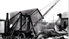 The Byers No. 331 Portable Excavator and Loader.