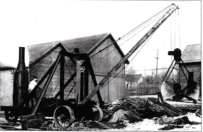 The Byers No. 331 Portable Excavator and Loader.