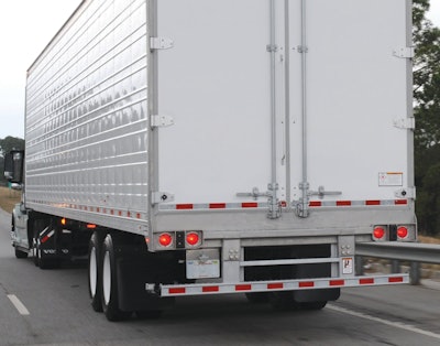 Federal Motor Vehicle Safety Standard 108 (FMVSS-108) specifies the function, performance and placement of safety lighting, as well as markings such as conspicuity tape, on vehicles traveling along U.S. roadways.