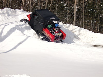Polaris vehicles had to be able to get to the top of Jay Peak Resort regardless of terrain and snow depth.