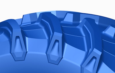 Trelleborg Progressive Traction Technology Close Up