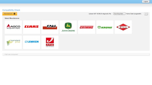 The AEF ISOBUS database provides a place for dealers, farmers and OEMs to find information and compatibility between ISOBUS certified equipment.