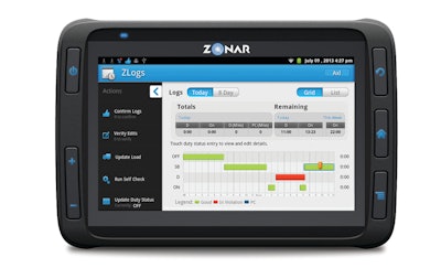 Detroit Connect On-Board Tablet