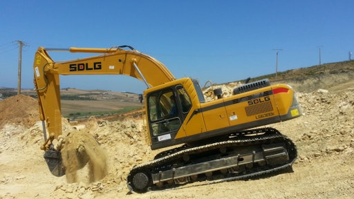 Sdlg Excavatorin Moracco