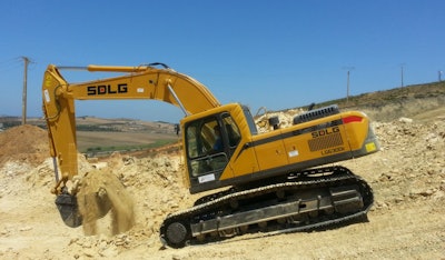 Sdlg Excavatorin Moracco
