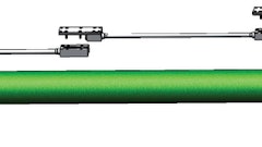 An exploded assembly view of Rota's modular tranducer for long stroke applications.