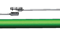An exploded assembly view of Rota's modular tranducer for long stroke applications.
