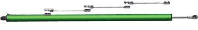 An exploded assembly view of Rota's modular tranducer for long stroke applications.