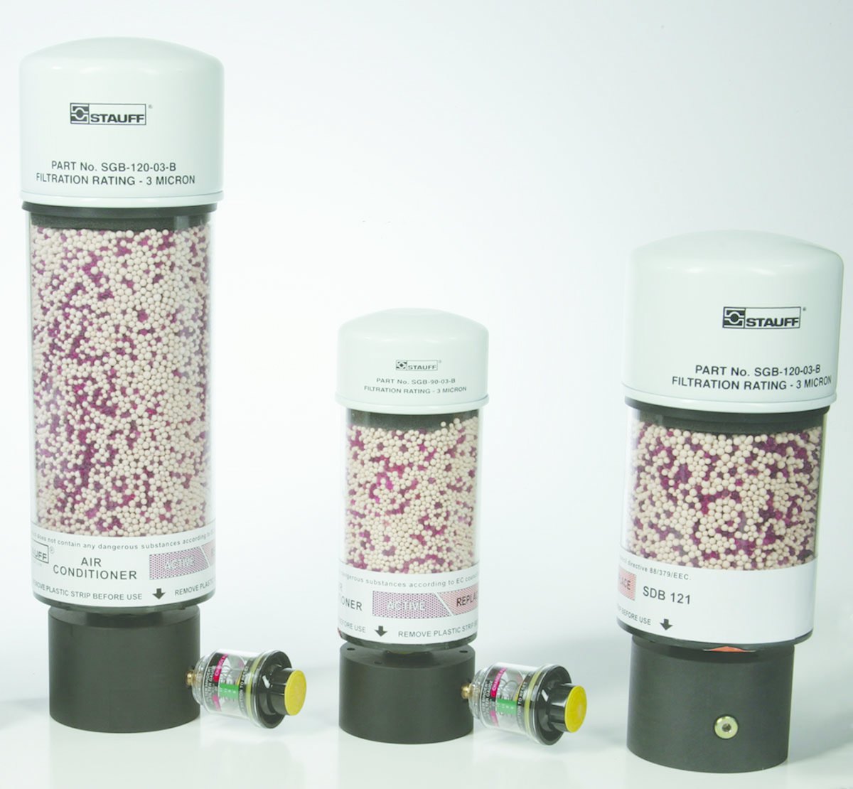 SDB Gearbox Desiccant Breathers From Stauff Corporation OEM OffHighway