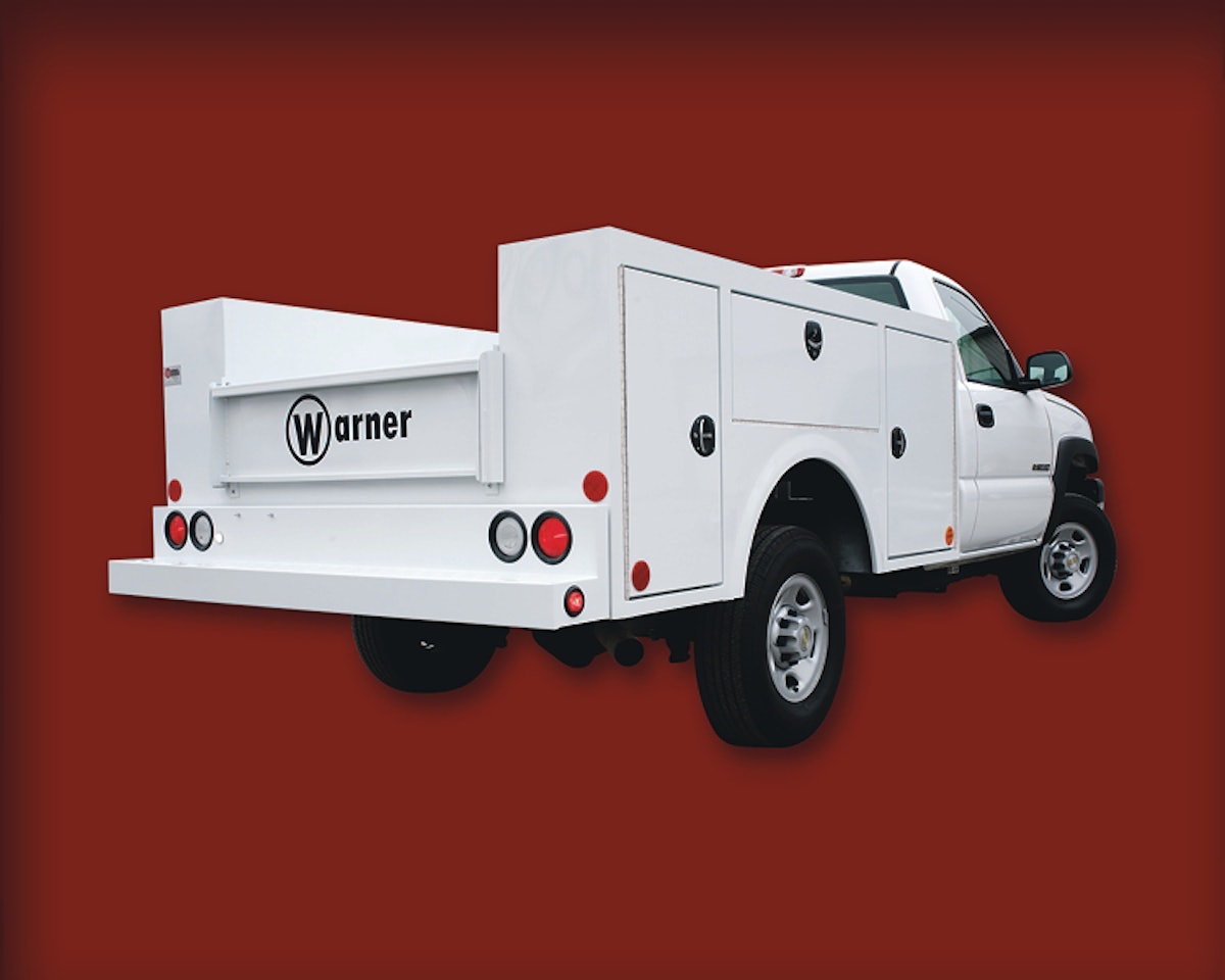Warner Bodies introduces Select II service body with FlushFinish door