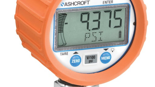 Ashcroft digital best sale pressure gauge
